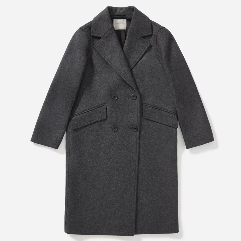 EVERLANE Italian reWool Overcoat - Picture 11 of 11